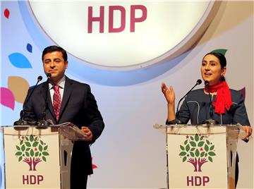 FILE TURKEY PARTIES HDP COLEADERS DETAINED