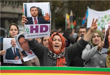 GERMANY KURDS PROTEST