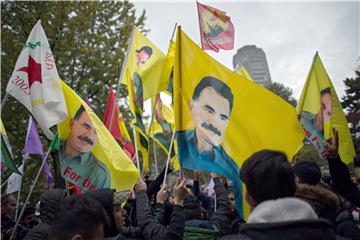 GERMANY PROTEST TURKEY KURDS