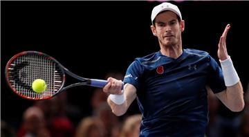 ATP Pariz: Murray u finale bez borbe, od ponedjeljka novi "broj 1"