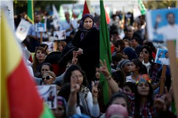 GREECE KURDS PROTEST