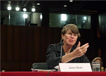 FILE USA PEOPLE JANET RENO OBIT