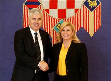 Predsjednica RH primila Dragana Čovića