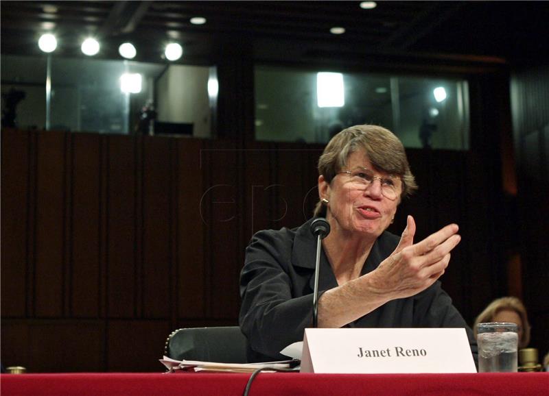 Preminula Janet Reno, prva američka državna tužiteljica