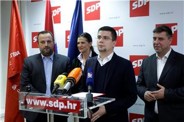 Konferencija u središnjici SDP-a