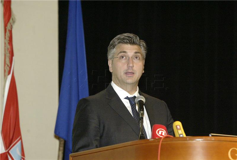 Plenković: Vlada dobiveno povjerenje neće iznevjeriti