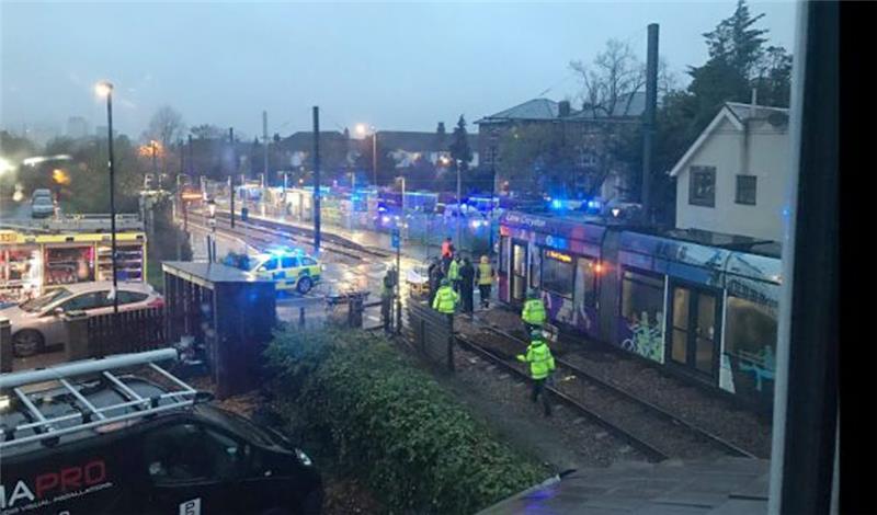 BRITAIN CROYDON TRAM FATAL ACCIDENT