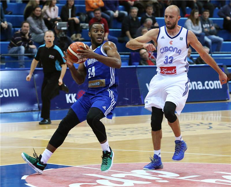 Utakmica 4. kola košarkaške Lige prvaka: Cibona - Mornar