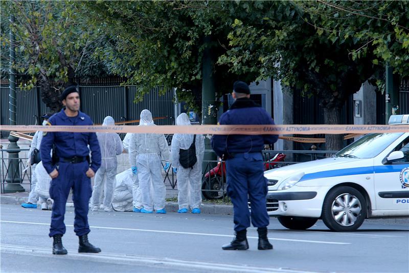 GREECE CRIME FRENCH EMBASSY ATTACK