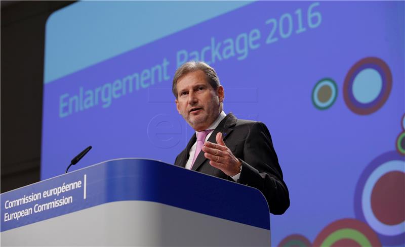 EU commissioner Hahn concerned about presidential election in Serbia