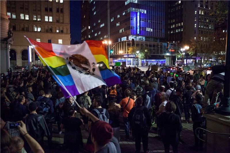 USA CALIFORNIA TRUMP PROTESTS