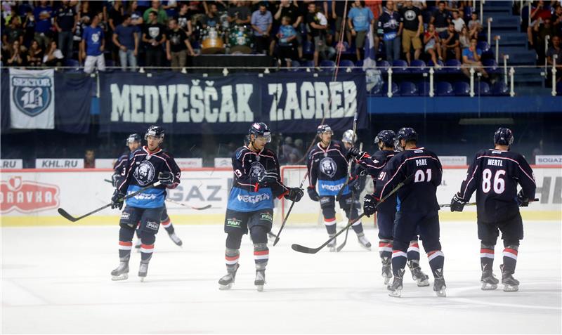 KHL: Avtomobilist - Medveščak 3-2