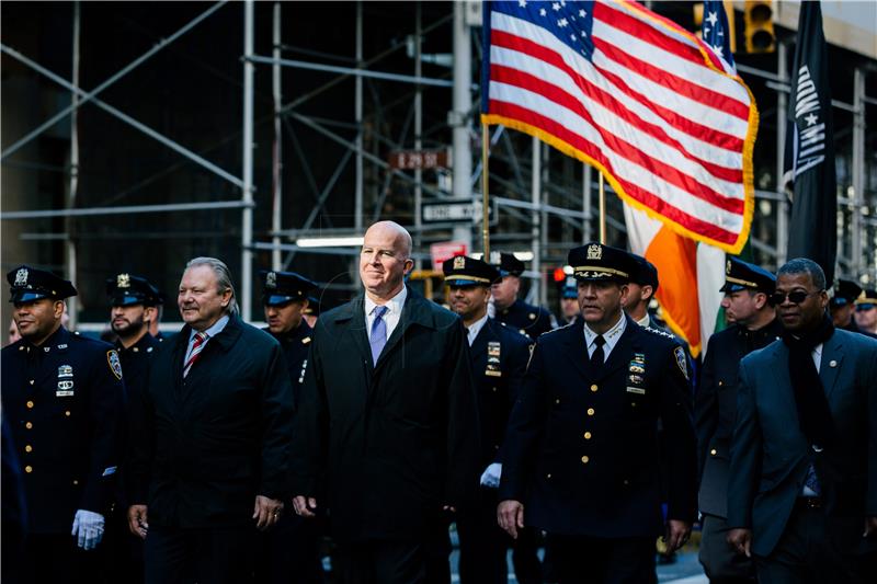 USA NEW YORK VETERANS DAY PARADE