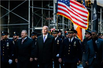 USA NEW YORK VETERANS DAY PARADE