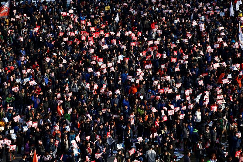 SOUTH KOREA PROTEST