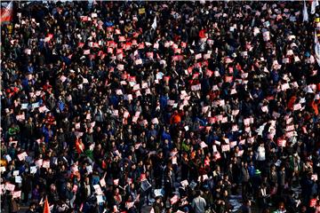 SOUTH KOREA PROTEST