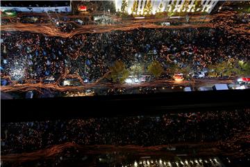 SOUTH KOREA PROTEST AGAINST PRESIDENT