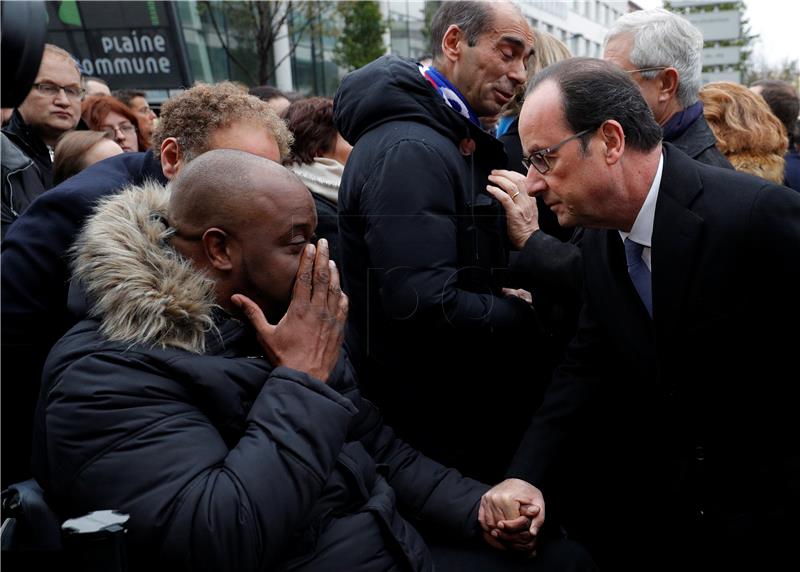 FRANCE PARIS ATTACKS ANNIVERSARY