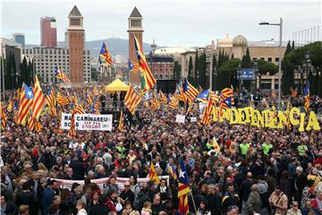 SPAIN CATALONIA PROTEST