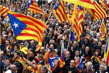 SPAIN CATALONIA PROTEST