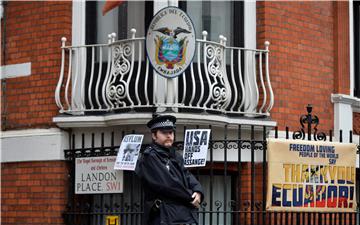 BRITAIN ASSANGE EMBASSY