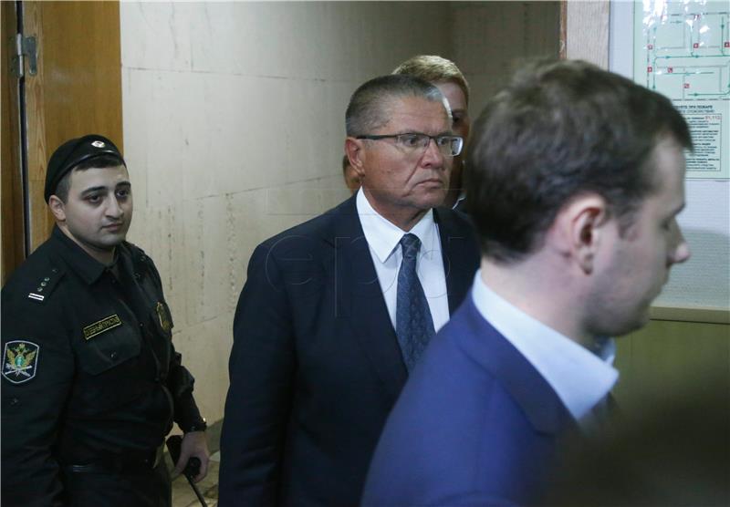 RUSSIA ECONOMIC DEVELOPMENT MINISTER ARREST