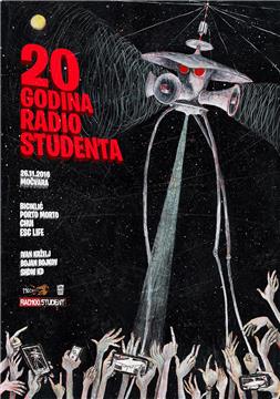 Radio Student velikim koncertom u Močvari slavi 20. rođendan 