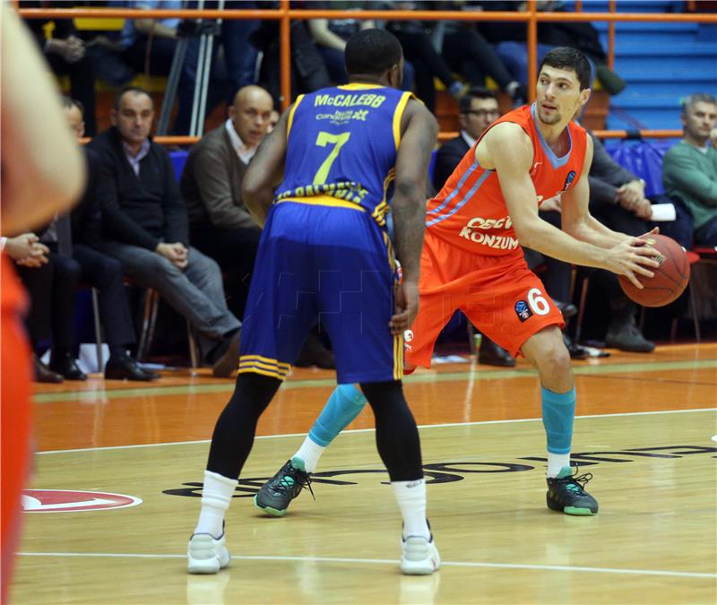 Utakmica 6. kola košarkaškog Eurokupa: Cedevita - Gran Canaria