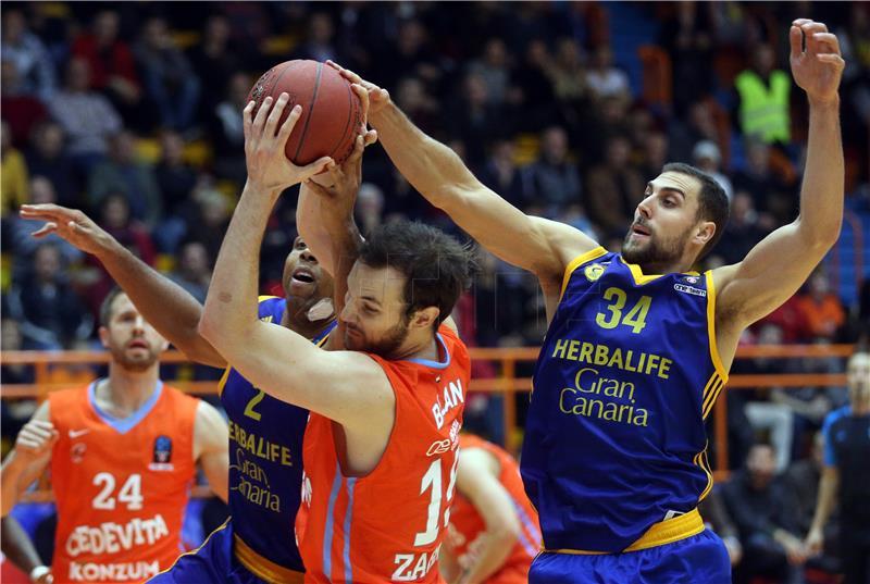 Utakmica 6. kola košarkaškog Eurokupa: Cedevita - Gran Canaria