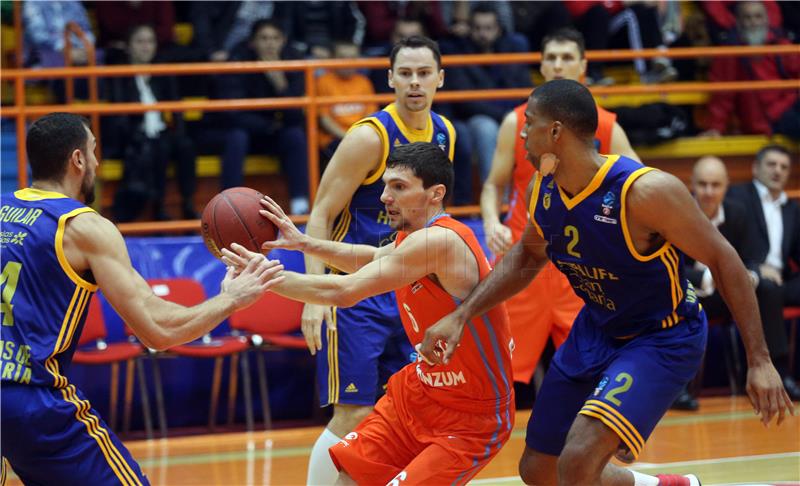 Utakmica 6. kola košarkaškog Eurokupa: Cedevita - Gran Canaria