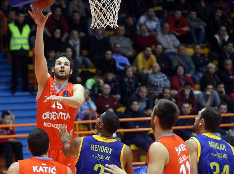 Utakmica 6. kola košarkaškog Eurokupa: Cedevita - Gran Canaria