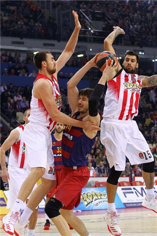  Olympiacos - Barcelona 59-52, skromni Ante Tomić