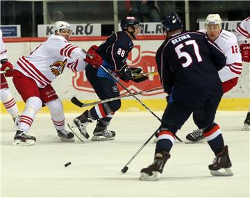 Utakmica 31. kola Kontinentalne hokejske lige: Medveščak - Jokerit