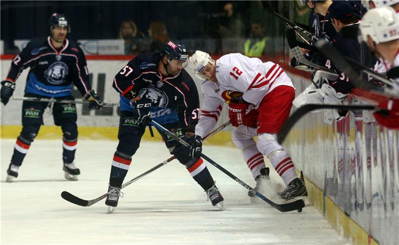 Utakmica 31. kola Kontinentalne hokejske lige: Medveščak - Jokerit