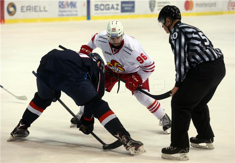 Utakmica 31. kola Kontinentalne hokejske lige: Medveščak - Jokerit