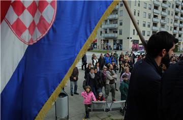 Prosvjed građana zagrebačkog Središća