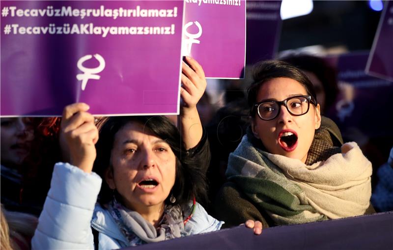 TURKEY RAPE LAW PROTEST