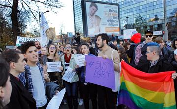 ROMANIA LGBT PROTEST