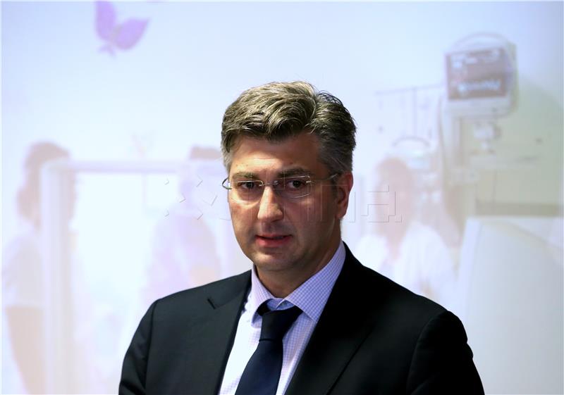 PM Plenkovic arrives in Ukraine for official visit