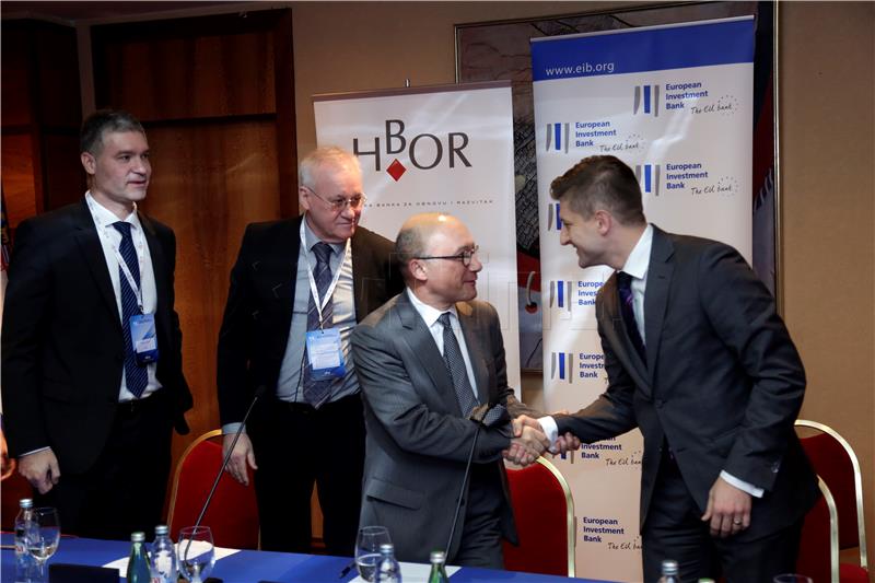 EIB, HBOR ink deal on risk-sharing instrument guarantee