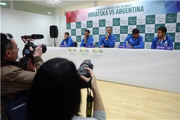 Konferencija za medije argentinske Davis Cup reprezentacije