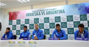 Konferencija za medije argentinske Davis Cup reprezentacije