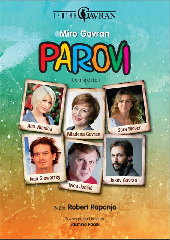 "Parovi" Teatara Gavran u nedjelju premijerno u Lisinskom