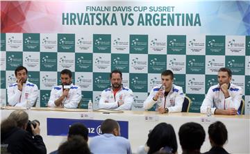 Konferencija za medije hrvatske Davis Cup reprezentacije