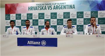 Konferencija za medije hrvatske Davis Cup reprezentacije