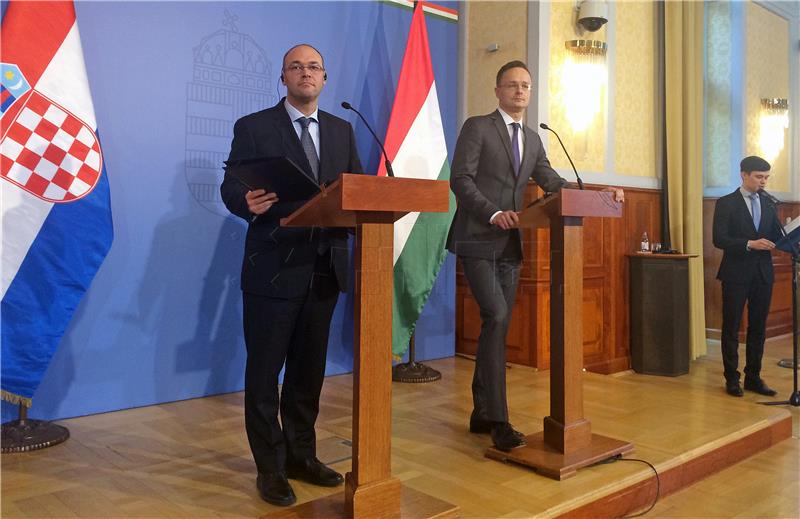 Stier, Szijjarto want to restore alliance between Croatia, Hungary