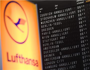 GERMANY TRANSPORT STRIKE LUFTHANSA