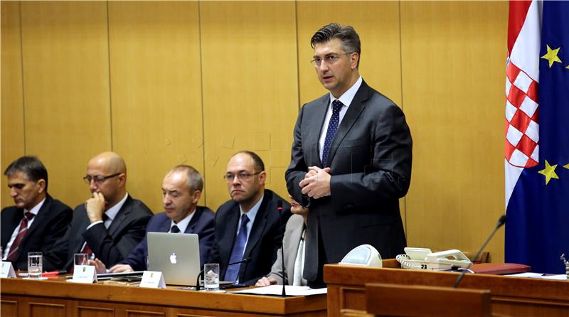 Plenkovic says his gov't against orchestrated war crimes indictments