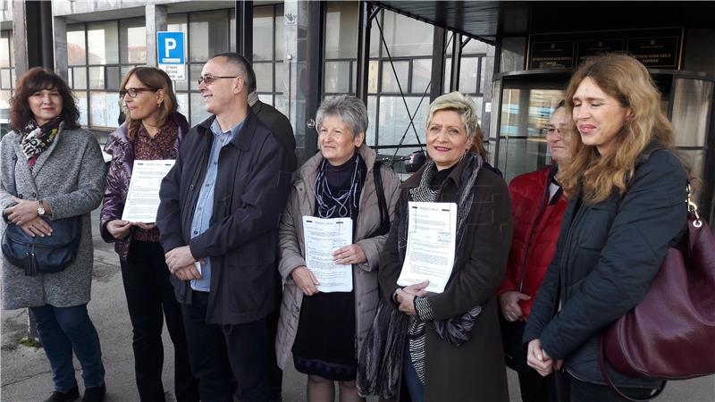 Konferencija za medije sindikata Preporod