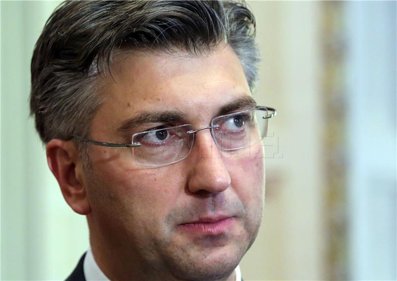 Plenkovic says Russian response to his Ukraine initiative comes from "lower level"